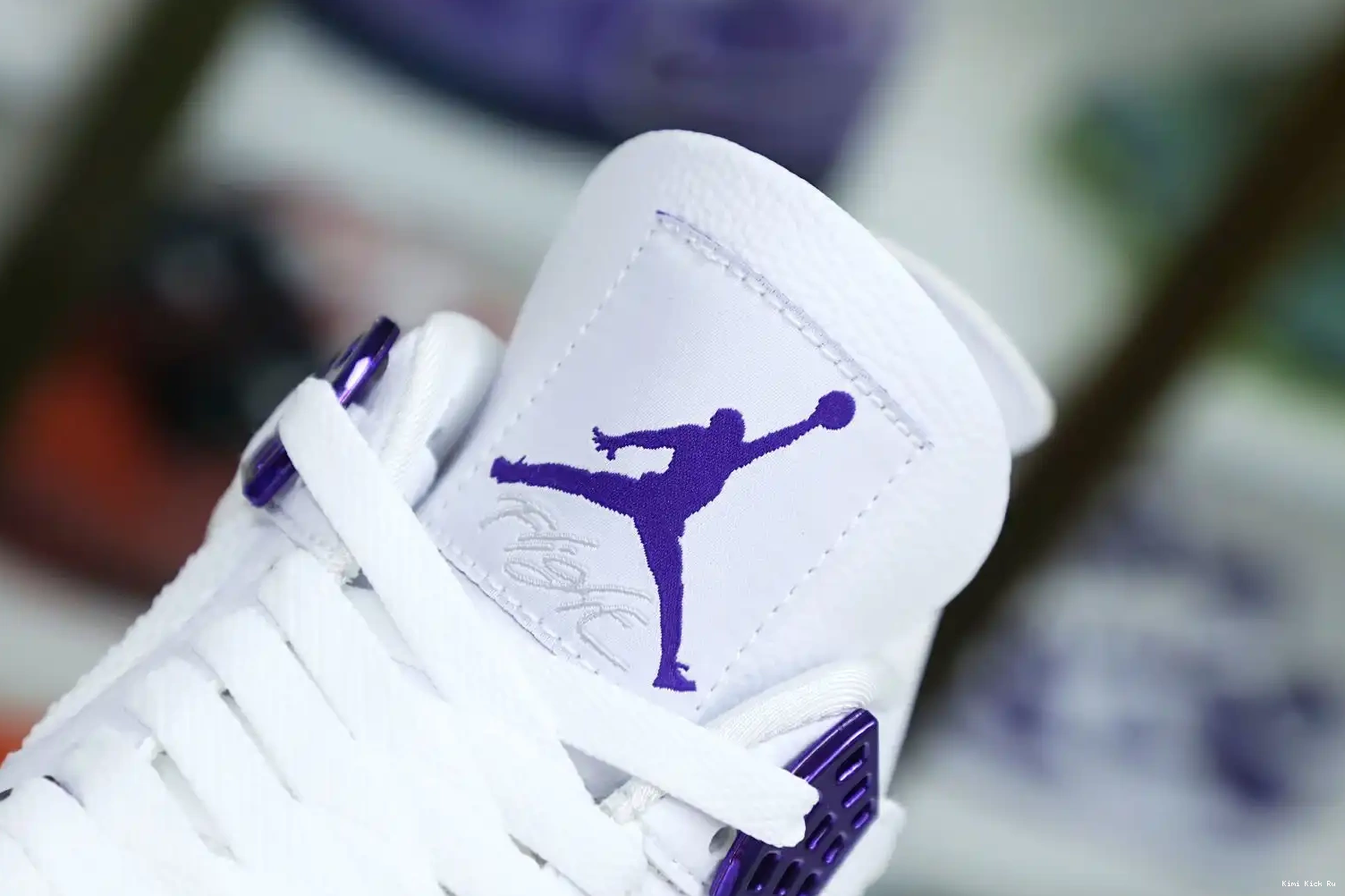 JORDAN METALLIC PURPLE 4 AIR Kimikick 0803